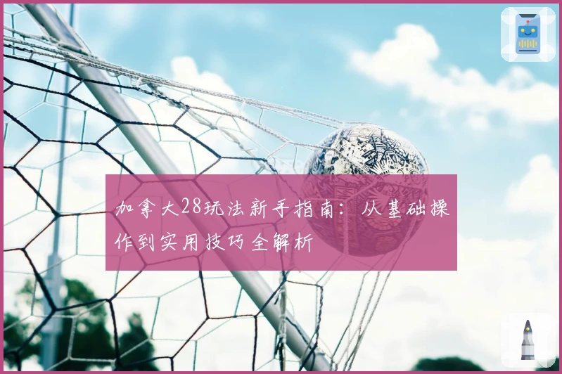 加拿大28玩法新手指南：从基础操作到实用技巧全解析